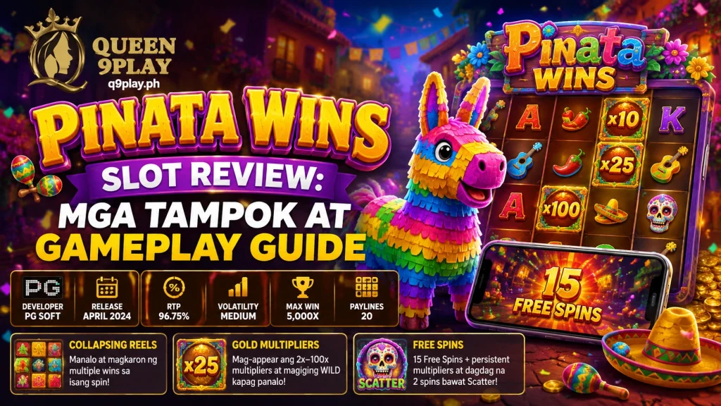 Pinata Wins Slot Review: Mga Tampok at Gameplay Guide