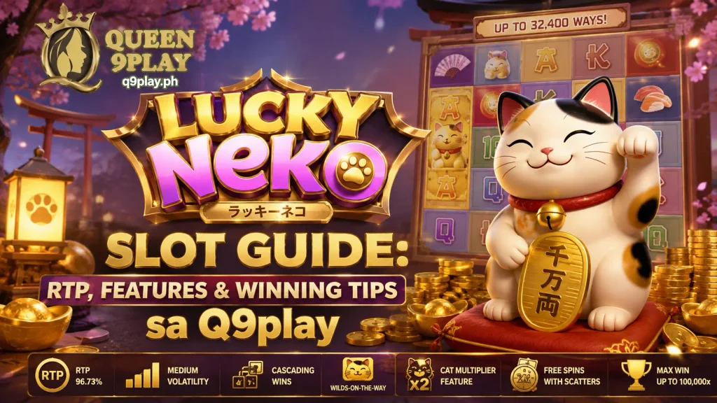 Lucky Neko Slot Guide: RTP, Features & Winning Tips sa Q9play