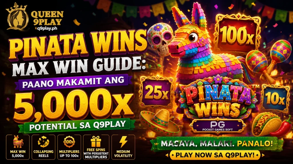 Pinata Wins Max Win Guide: Paano Makamit ang 5,000x Potential sa Q9play